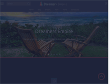 Tablet Screenshot of dreamersempire.com
